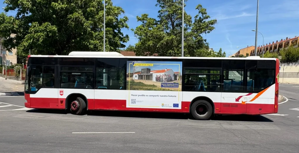 Publicidad Autobues en Plasencia
